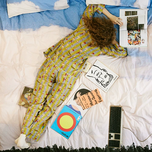 Демисезонная тонкая пижама, комбинезон, штаны, комфортный набор, свободный крой