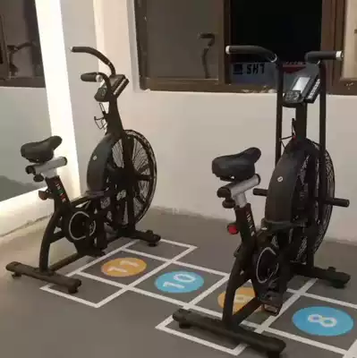 Gym commercial fan bicycle wind resistance exercise bike silent exercise bike home sports pedal bike