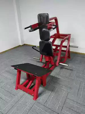 Commercial V-shaped reverse hack squat machine Gym two-way leg training machine dual-use station squat machine private teaching equipment