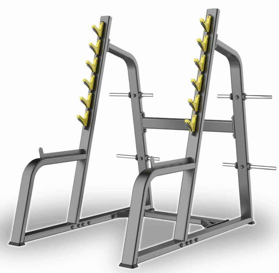 Gym box free squat rack commercial barbell bench press rack weightlifting bed squat trainer home