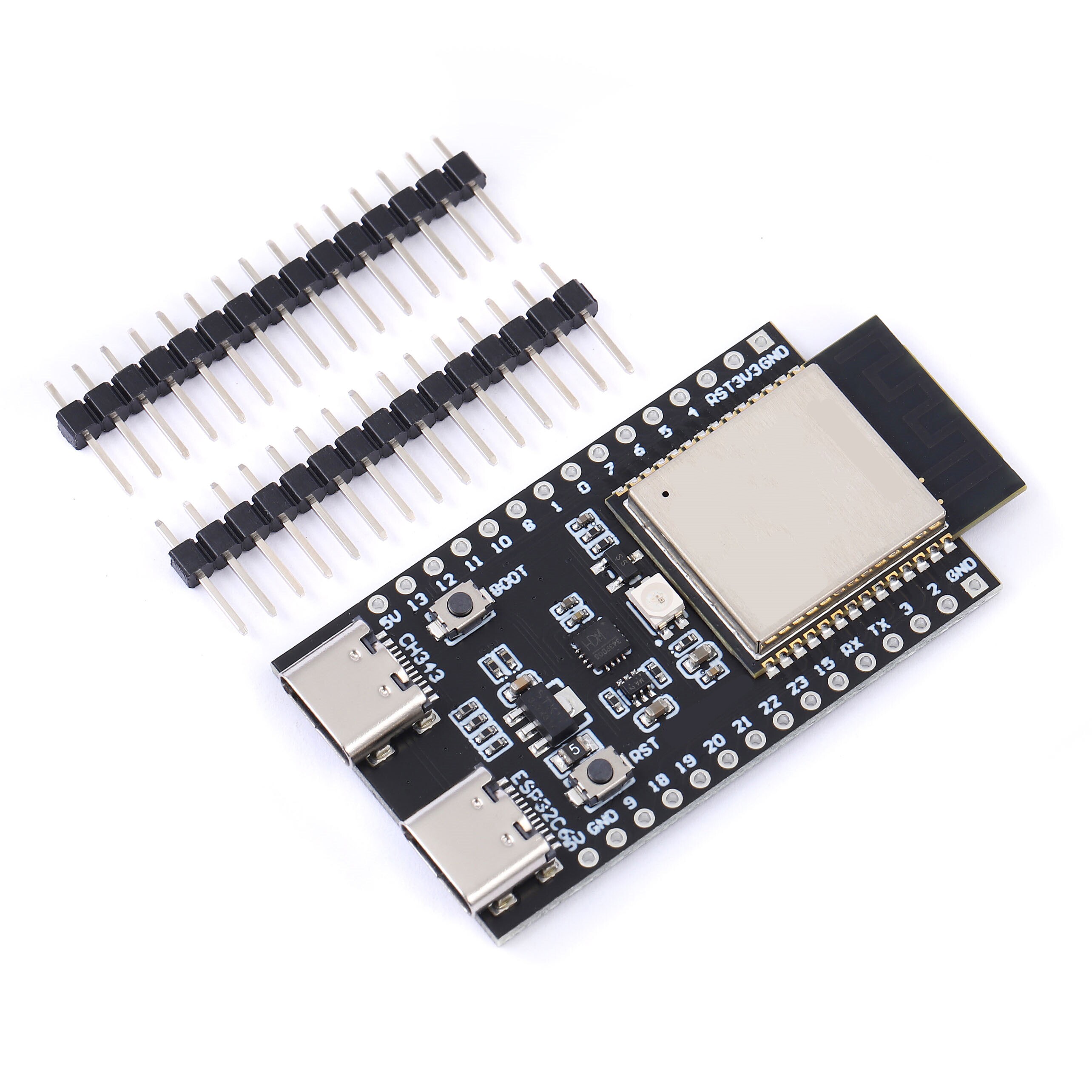 ESP32-C6-N4开发板ESP32-C6核心板 WiFi6蓝牙