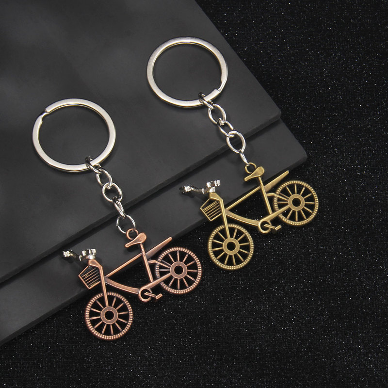 Retro Nostalgic Old-Fashioned Bicycle Keychain Personalized Creative Three-Dimensional Alloy Bicycle Key Chain Pendant Crafts Retro Nostalgic Old-Fashioned Bicycle Keychain Personalized Creative Three-Dimensional Alloy Bicycle Key Chain Pendant Crafts