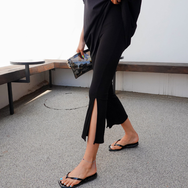 Maternity pants women's summer small thin section wear loose seven-point Modal fashion Western style inner pants summer