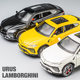 Lamborghini Bison Urus alloy car model 1 24 simulation model car SUV off-road children's toy car