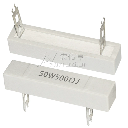 50 Вт с высокой сопротивлением цемента 1r/2/3/4/5/8/8/8/1/15/25/100 евро/200 Ом/200 Ом