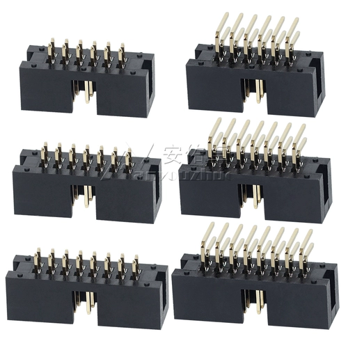 Simple Clash DC3-10P 14 16 20 30 40 50PIN Прямой иглы JTAG Socket 2,54 мм