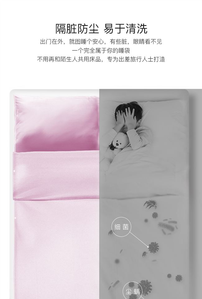 Người lớn cư trú khách sạn túi ngủ bẩn khách sạn kinh doanh du lịch đơn nhân tạo xách tay chăn đôi du lịch lanh - Túi ngủ túi ngủ trẻ sơ sinh