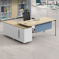 Full Shore Boss Office Chair Combination Table Manager Desk Desk Desk Desk Office Furniture Brief Table Modern Single