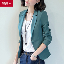 Suit Jacket Women 2021 New Casual Small Slim Short Women Net Red Suit Set Spring and Autumn
