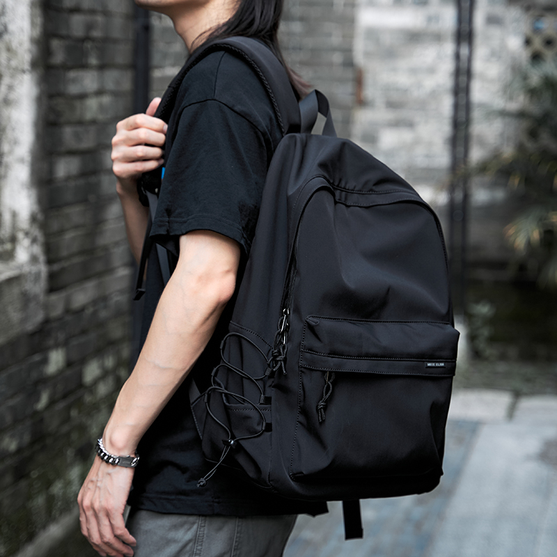 High school students High school students Schoolbags New Trends Double Shoulder Bag Men Backpack Large Capacity Travel Bag Light Computer Bag-Taobao