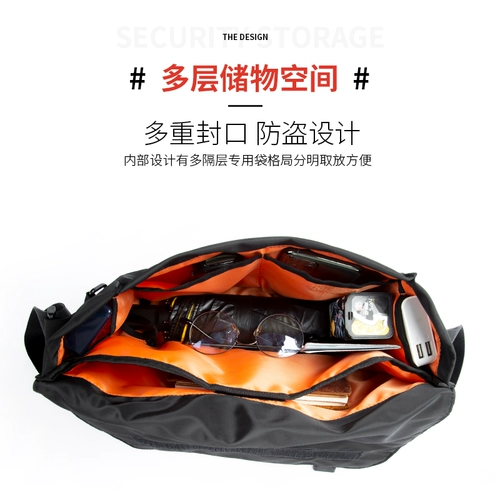 Мужская тканевая сумка через плечо, вместительная и большая спортивная сумка на одно плечо для отдыха, рюкзак