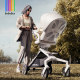 BeBeBus walking baby artifact light and foldable two-way can sit can lie high landscape baby stroller stroller stroller