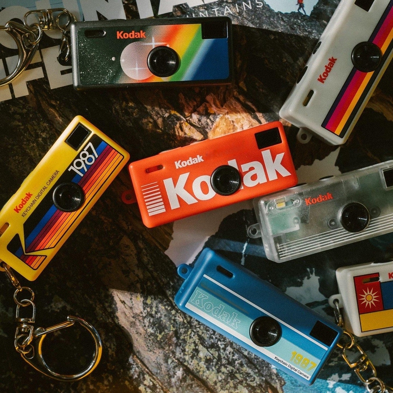 Kodak Millennium Edition Keychain 1987 Mini Digital Camera Blind Box In-Stock Camera Ccd Gift Box Kodak Millennium Edition Keychain 1987 Mini Digital Camera Blind Box In-Stock Camera Ccd Gift Box