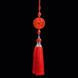 Подвеска для машины, высококлассный зеркало заднего вида, человеческая голова, китайский защитный амулет