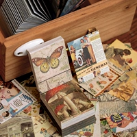 200 кусочков ручной книги Материал бумага для девочки Сердце Учетное описание декоративного материала Это вставки, ветровой коллаж, декоративная маленькая наклейка рисовать арт -аккаун