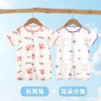 Кролик с длинными ушами + цветочный кролик (специальный пакет с двумя частями)