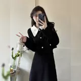 Базовое демисезонное элитное изысканное платье, коллекция 2023, увеличенная толщина