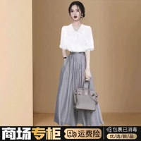 韩莎怡 Комплект, шифоновое платье, коллекция 2023