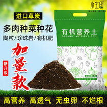 Succulent nutrition soil seed vegetables Universal planting flowers Soil potted seed flowers soil household perlite leek