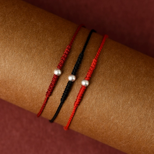 Браслет с одной бусиной, браслет на ногу для влюбленных, оберег на день рождения, серебро 925 пробы, коллекция 2022, на удачу