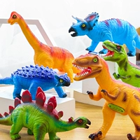 Реалистичный большой динозавр из мягкой резины, игрушка, модель животного, пластиковый детский комплект для мальчиков, тираннозавр Рекс, 3 лет
