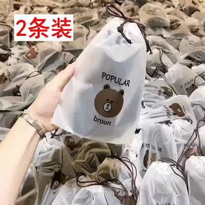 Autumn bear ice silk leggings women Summer thin high waist size Capri pants tight stretch Stretch Slim ankle-length pants