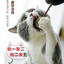 Cat lollipop grinding stick wood Polygonum cat grass cat mint baby cat kitten snack snack toy