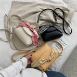 Небольшая сумка, сумка через плечо, универсальная модная сумка на одно плечо с бантиком, популярно в интернете, коллекция 2021, изысканный стиль