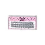 Рыбной малыш Прямой прозрачный стебель ложные ресницы женщины натуральное моделирование ежедневно сегментированные одноклассные новички с голой лицом.