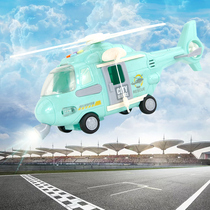 Childrens plane toy boy 4 inertial drop simulation oversized helicopter 2-3 years old baby toy car model