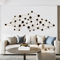 Modern Light Lavish Background Wall Decoration Pendant Bedroom Bedside Wall Iron Art Wall-mounted Wall Decoration Sofa Creative Wall Accessories