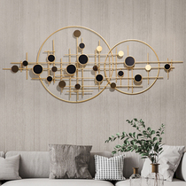 Modern Light Luxury Wall Accessories Metal Hanging sofa Background Wall Decorative Creativity Iron Art Pendant Bedroom Wall Hanging