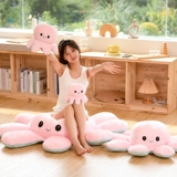 Двусторонная большая подушка для рыбалки, плюшевая игрушка, тряпичная кукла, осьминог, популярно в интернете