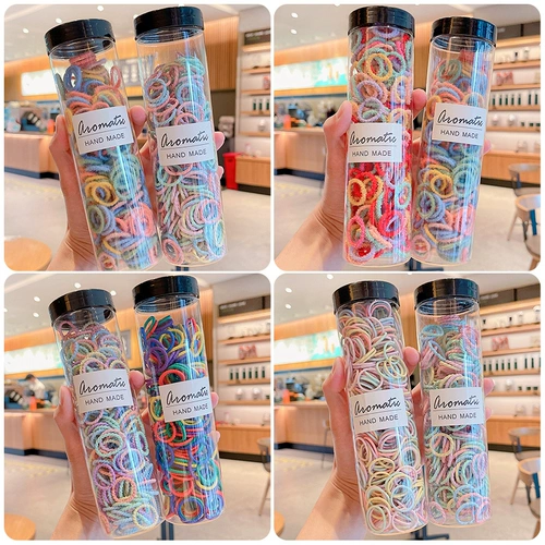 Детская безвредная эластичная маленькая резинка для волос, не повреждает волосы