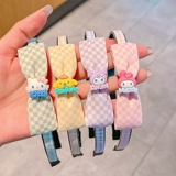 Ободок, детская челка, детский безвредный аксессуар для волос, новая коллекция, не повреждает волосы