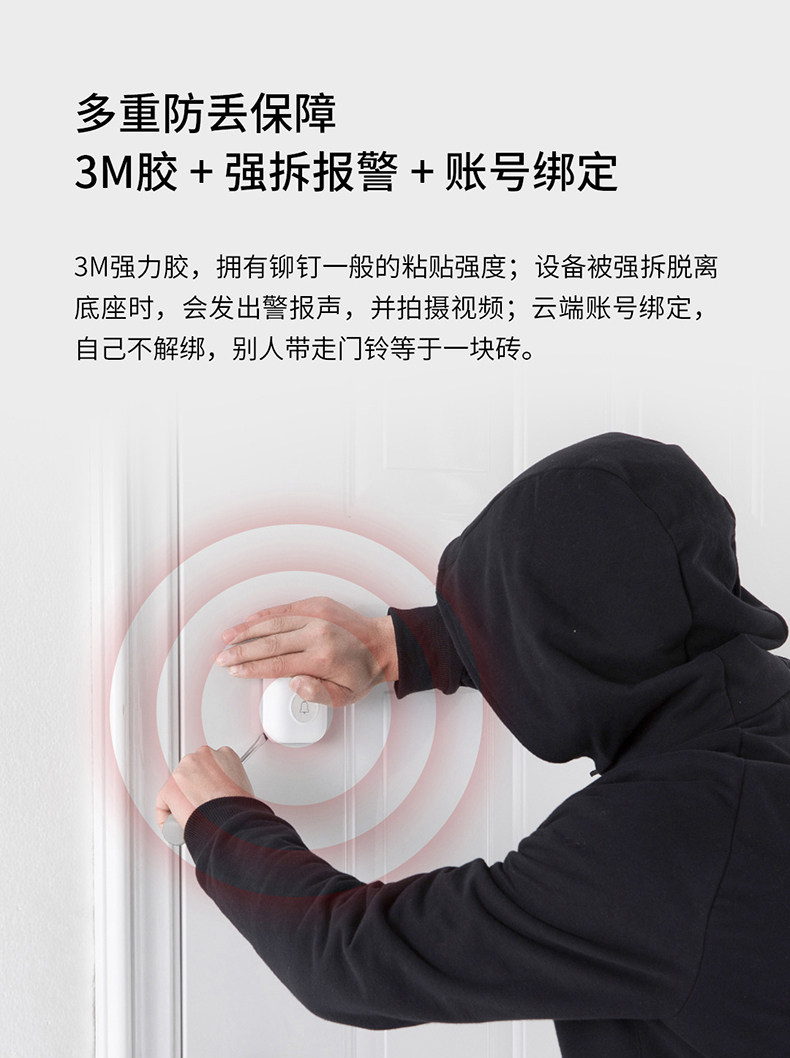 小米生态链 叮零 S增强版智能可视门铃 图15