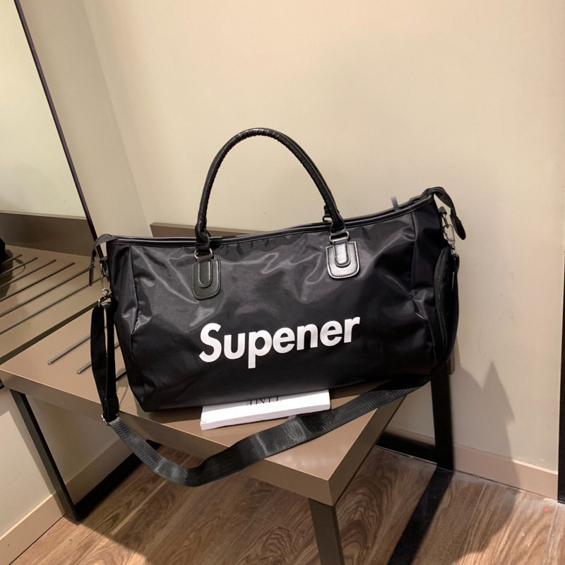 Tide brand short-distance luggage bag unisex bag Korean version portable fashion fitness boarding bag holiday travel bag