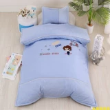 Одеяло для детского сада, хлопковый детский комплект, детское покрывало для сна, 3 предмета, постельные принадлежности