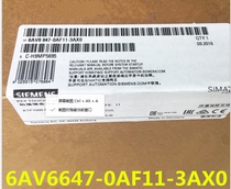Siemens KTP10-inch touch screen 6AV6647-0AF11-3AX0 6AV6 647-0AF11-3AX0
