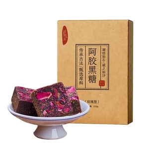 【凝善堂】 玫瑰阿胶古法老黑糖块210g