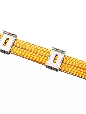 Dijeni foreign card plastic wire fixer integrated wiring category 5 or 6 network cable cable cable cable cable cable cable cable cable crimping plate aluminum alloy pressure plate fixing clip