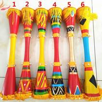 Yao ethnic long drum Miao ethnic dance drum ethnic drum student art test Guangxi thin waist drum childrens props decorative drum customization