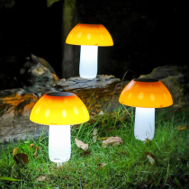 Linjue solar mushroom light Outdoor garden decoration courtyard lawn night light led waterproof ground plug landscape light