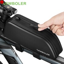 Japans JT fully waterproof bicycle bag outdoor upper tube bag large capacity front beam storage triangle bag mountain bike riding