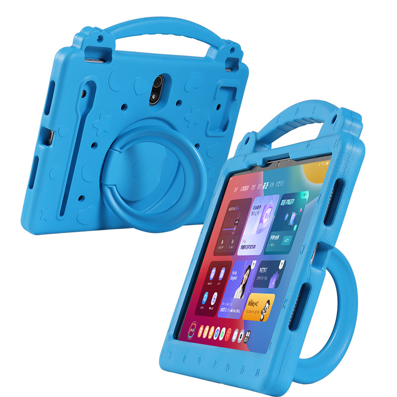 Wenyu Is Suitable for Xueersi Learning Machine Xpad2 Pro Anti-Fall Case Max Children's Cartoon Protective Shell 11 Smart Tutoring Machine 12.35 Second Generation Rotating Horizontal and Vertical Support S3 Leather Case Handbag