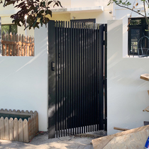Villa Gate shutter portal Outer iron Art Courtyard Door Minimalist Modern Countryside Double Open Doors Entrance Doors Fence Doors
