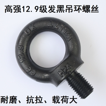 12 9 class rings screw bolt nail high strength die hoist black M10M12M16M20M24M30M36