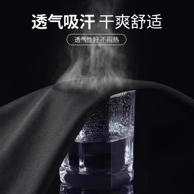 Quick-drying tights men's sports underwear set fitness training clothes running bottoming high-elastic basketball pants can hold mobile phones