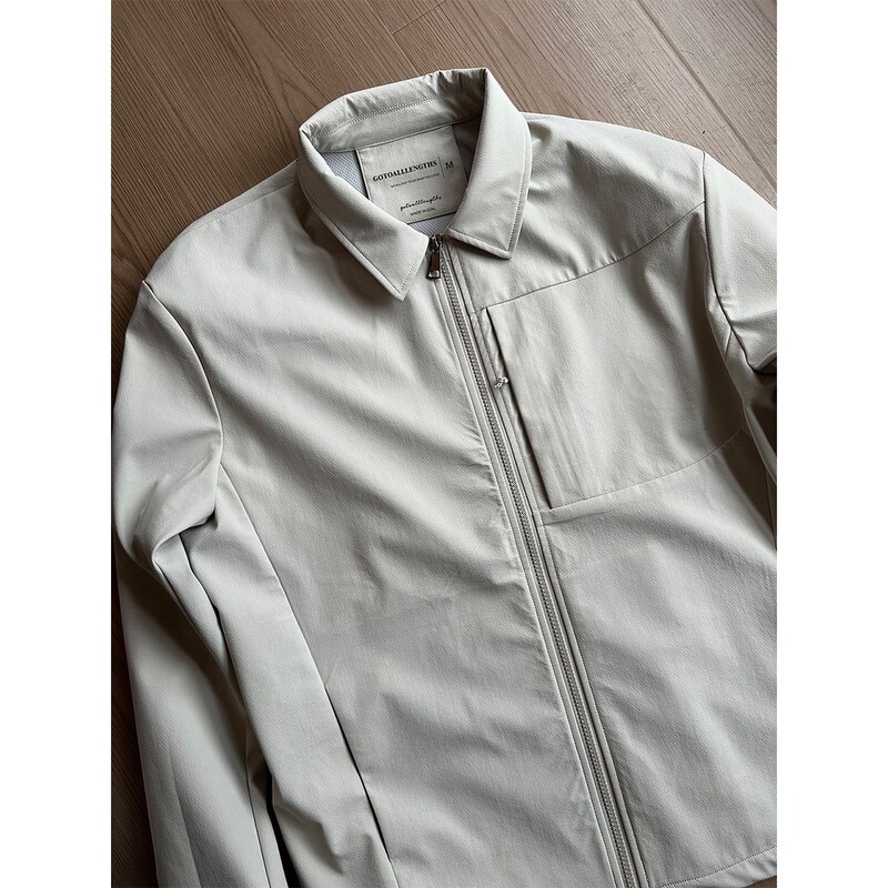 Gtal25Aw Wilderness Series Three-Proof Business Casual Jacket American Style Breathable Mesh Solid Color Coat