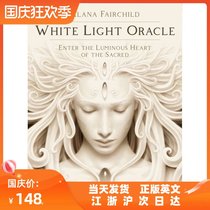 (Spot) Imported genuine American original English White Light Oracle Card White Light Oracle